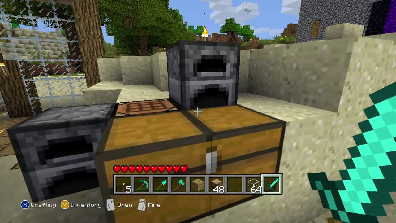 Minecraft Xbox 360 TU1 Lets play EP 57 - YouTube