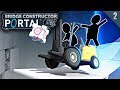 EL HACEDOR DE PUENTES Y PORTALES | BRIDGE CONSTRUCTOR PORTAL Gameplay Español