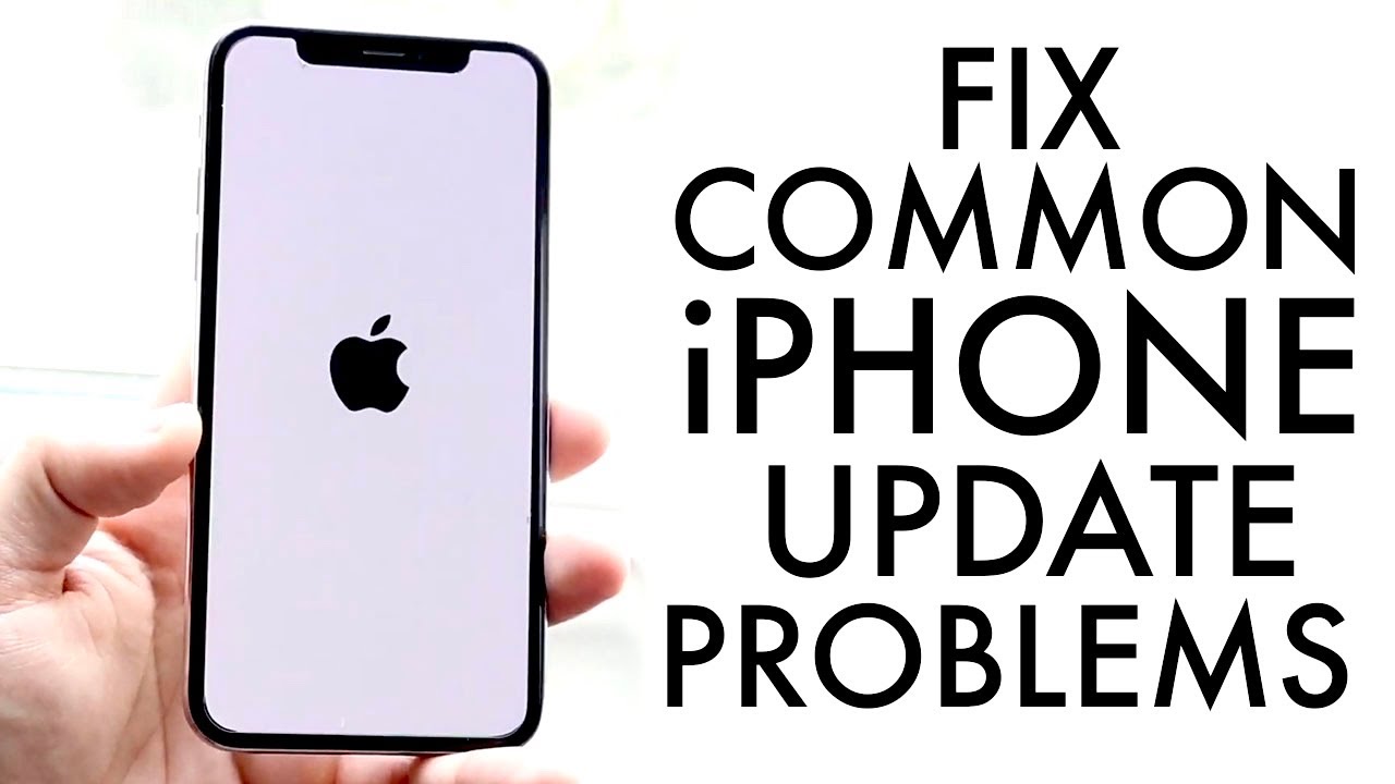 How To FIX Common iPhone Update Problems! (Bootloop, Stuck On Updating ...