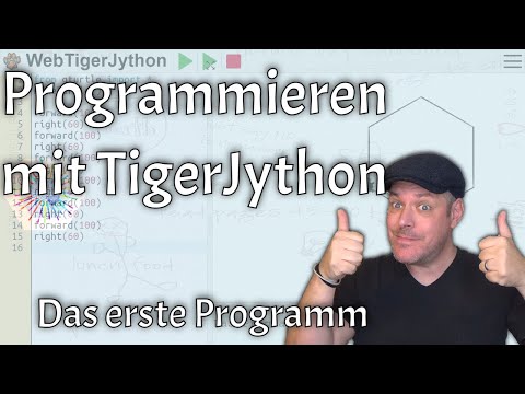 Learning to program with TigerJython (Python and GTurtle) - Movement and rotation