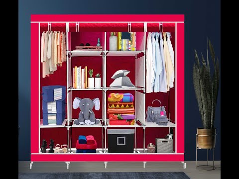 78653 Wardrobe Trunk Multipurpose Schrankkoffer Multiporpose Red - - 3D  Warehouse