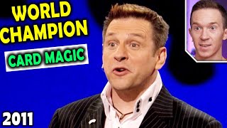 Magician REACTS to Shawn Farquhar WORLD CHAMPION on Penn and Teller FOOL US 2011