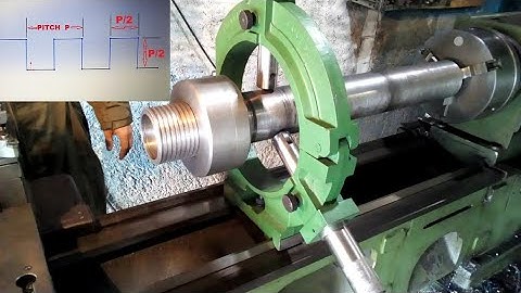 How do you cut left Hand square threads? - Metal Lathe