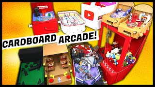 I BUILT AN ARCADE OUT OF CARDBOARD!