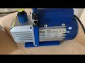 Unboxing ZENY 3,5CFM Single-Stage 5 Pa Rotary Vane Economy Vacuum Pump