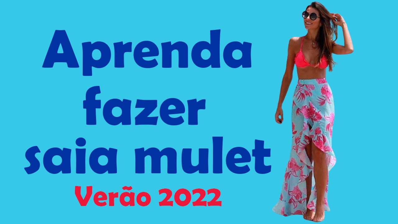 DIY Como Fazer Saia Mullet (Muito Fácil - Sem Molde)