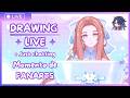 【¡STREAM DE DIBUJO!】Just chatting + ¡Fanart especial MORTENAX BLADE!【Marina Kisaragi】