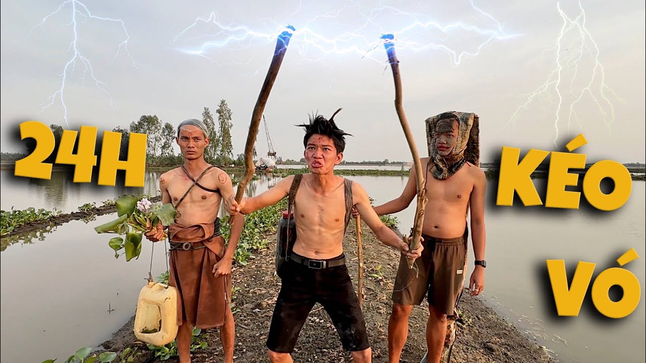 Anh Ba Phải | 24h Cắm Trại Kéo Vó - Cười Ngất Trên Cành Quất