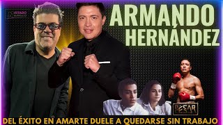 Armando Hernández: del éxito de Amarte Duele a quedarse sin trabajo; Su interpretación a JC Chávez