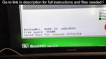(HOW TO) Nintendo Wii Softmod: making the NAND Backup Easy way to mod!