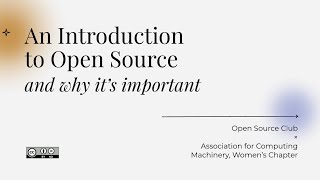 An Introduction to Open Source (And Why It's Important)