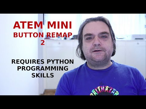 Remapping buttons on ATEM Mini with a Python script