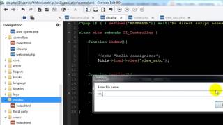Tutorial Codeigniter 2 Penggunaan MVC pada Codeigniter