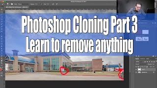 Adobe Photoshop - Remove anything - cloning part 3