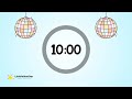 Disco Timer – 10 Minutes Countdown Timer With Music | Fun Classroom Timer