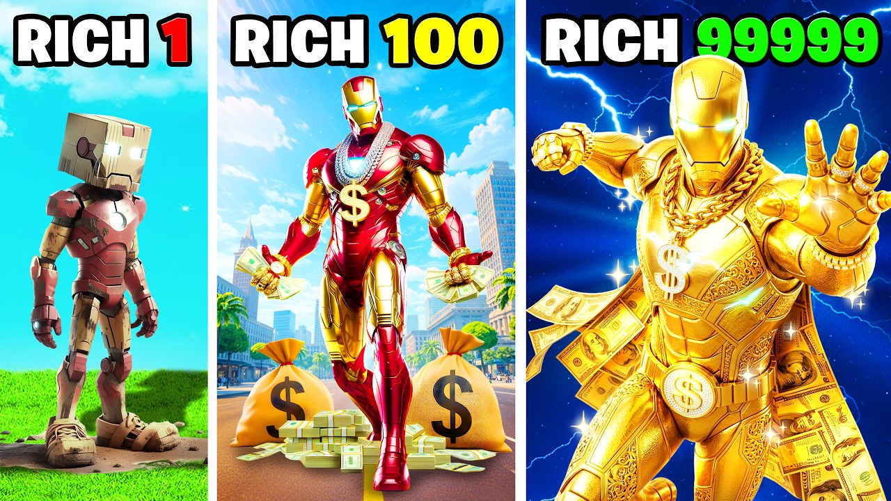 POOREST to RICHEST IRONMAN In GTA 5!