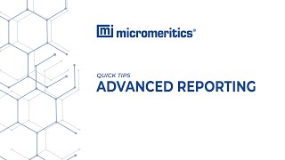Quick Tips | Microactive | Advanced Reporting