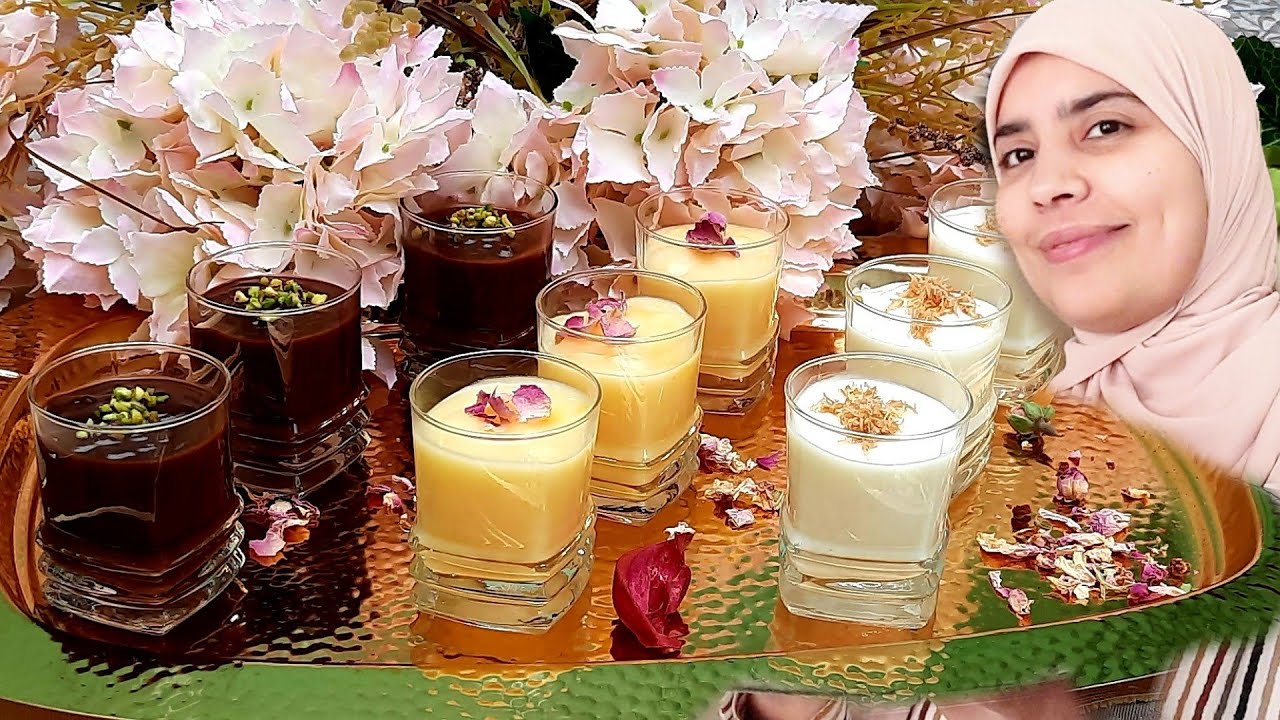 جديد وحصري بوصفة وحدة وبمقادير موجودة فاي بيت حضرو تحلية بعدة مذاقات غاتبهركم باللذة والبساطة ديالها