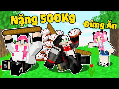 MỀU THỬ THÁCH 24GIỜ GIÚP CHỊ PANDA GIẢM CÂN TRONG MINECRAFT*MỀU HUẤN LUYỆN REDHOOD LÀM SUMO SIÊU MẬP