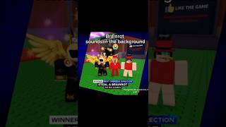 Stealing a brainrot Devs Started with brainrot noises after they won A Creativity award 😭 #memes