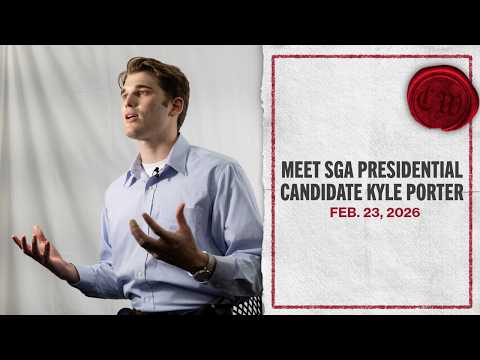 Meet SGA Presidential Candidate Kyle Porter | The Crimson White