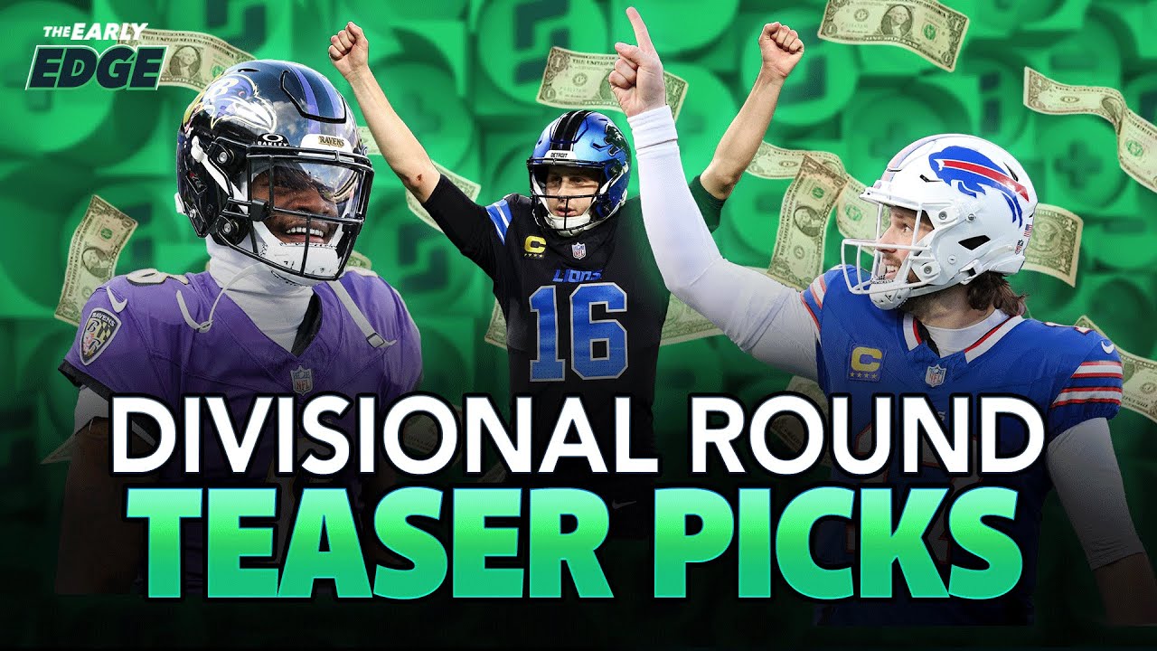 NFL Divisional Teaser Picks + Super Bowl Prop | The Early Edge - YouTube