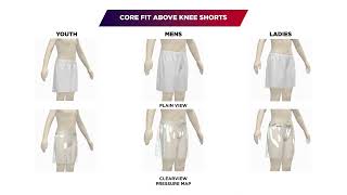NEW 3D SIZE GUIDE | Core Fit Basketball Shorts Above Knee Length