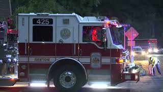 Woman in roadway struck, killed by firetruck in Reston | FOX 5 DC