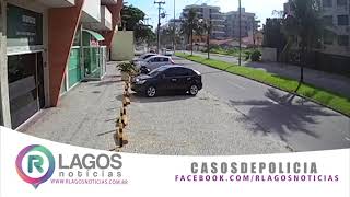 Rlagos - Notícias - Vídeo mostra momento em que PM é baleado e morto dentro de carro em Cabo Frio