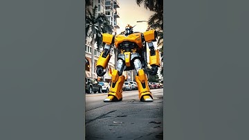 The car transforms into a Robot P.10 #aisoul1507 #ai #transformers