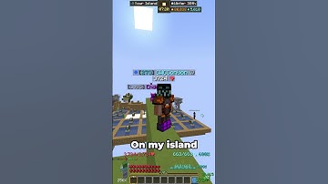 THANKS FOR 10 SUBS!!! Building A Dirt Play Button On My Island | Hypixel Skyblock | #shorts