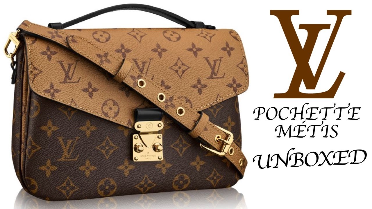 Louis Vuitton Reverse Monogram Pochette Métis Unboxing - YouTube