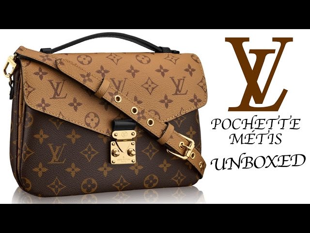 LOUIS VUITTON POCHETTE METIS REVERSE MONOGRAM UNBOXING 