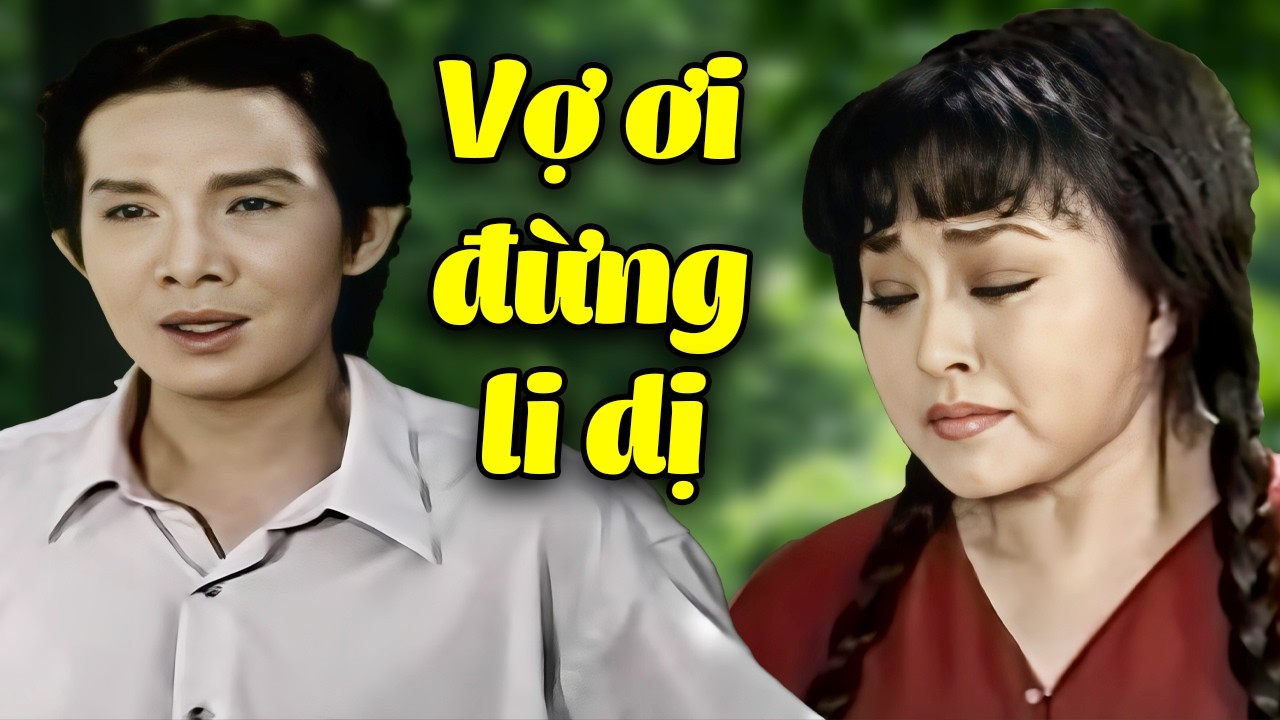 Vũ Linh KHÓC NỨC NỞ Khi Vợ Đòi Li Dị | Cải Lương Vũ Linh Hương Lan Hay Nhất