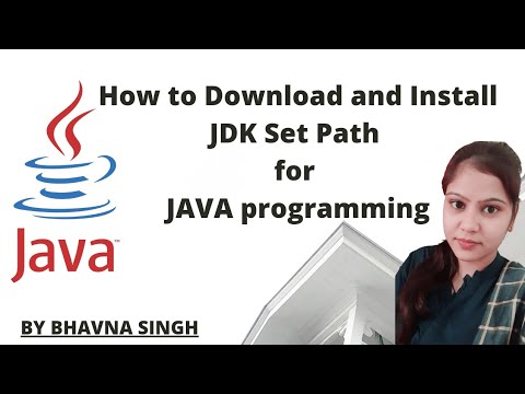 How to Download and Install JDK Set Path for Java programming (in Hindi) #aktu #engineering_students