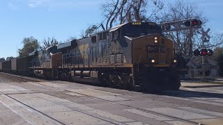 4 ENGINE CSX COAL C040 WORKING BALDWIN YARD WITH 2 DPU's AND A COOL CONDUCTER. My Dad's View