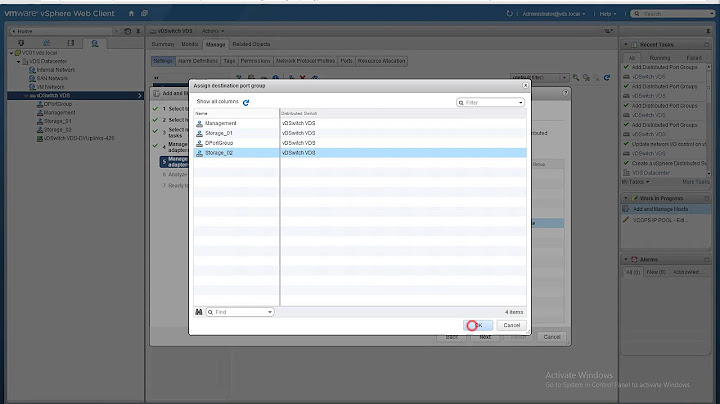 vmware migrate standard switch to distributed switch