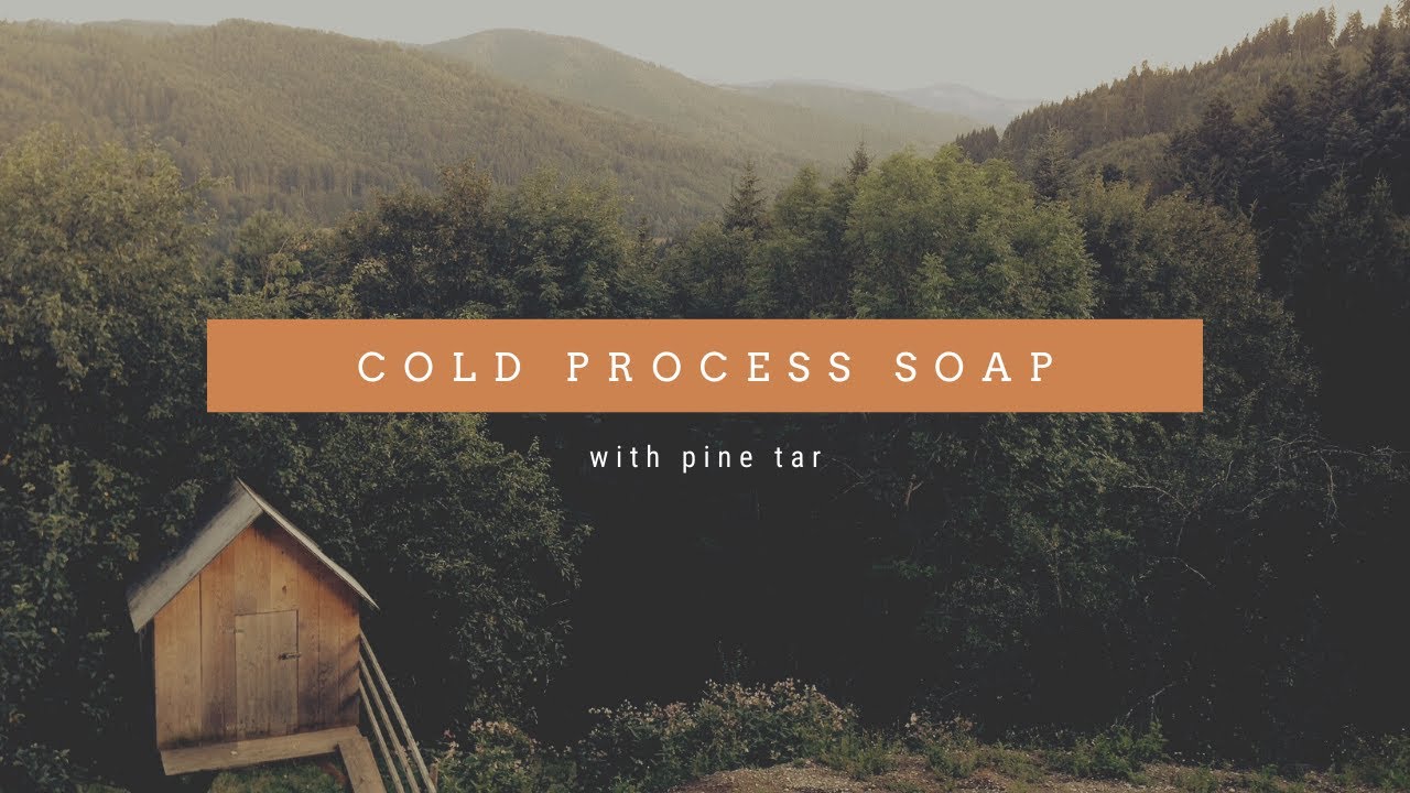 AMD Soap + Cold Process Soap + Pine Tar
