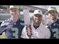 Russell Wilson Plays Cricket & Throws At London Oval Cricket Ground | NFL UK