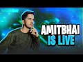 Free Fire Live With AmitBhai || New Rank Season || Desi Army