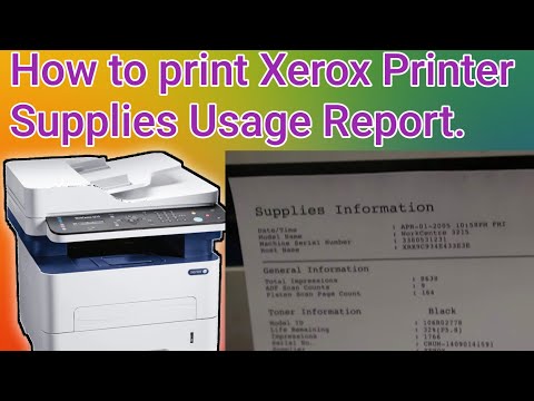 Xerox WorkCentre 3215 3225 3315 B205 printer Check Supply