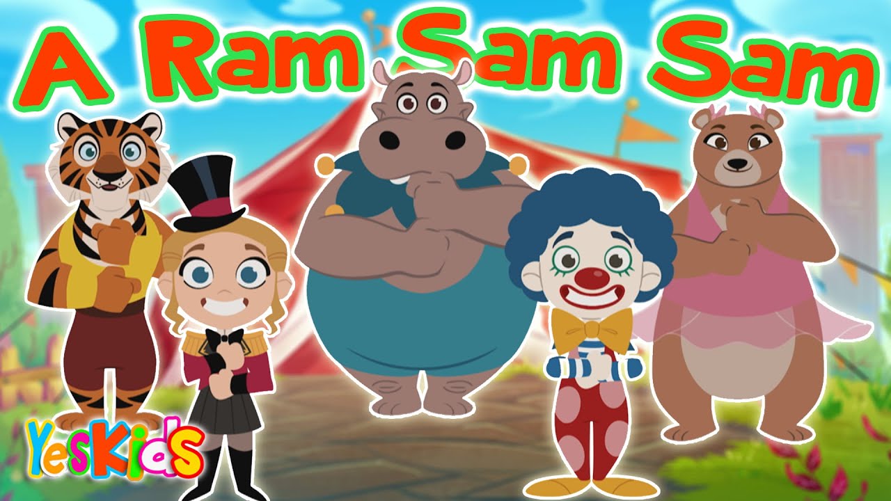 A Ram Sam Sam - Canzoni per Bambini di YesKids - YouTube