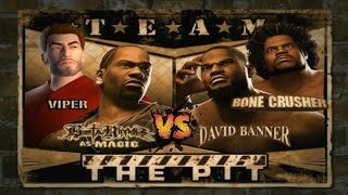 Def Jam Fight For NY | VIPER & MAGIC vs BANNER & BONE CRUSHER | HARD! (PS3 1080p)
