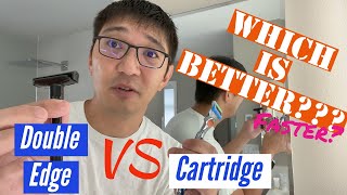 Which one is better???  Double Edge Razor vs Cartridge Razor (Honest Review)