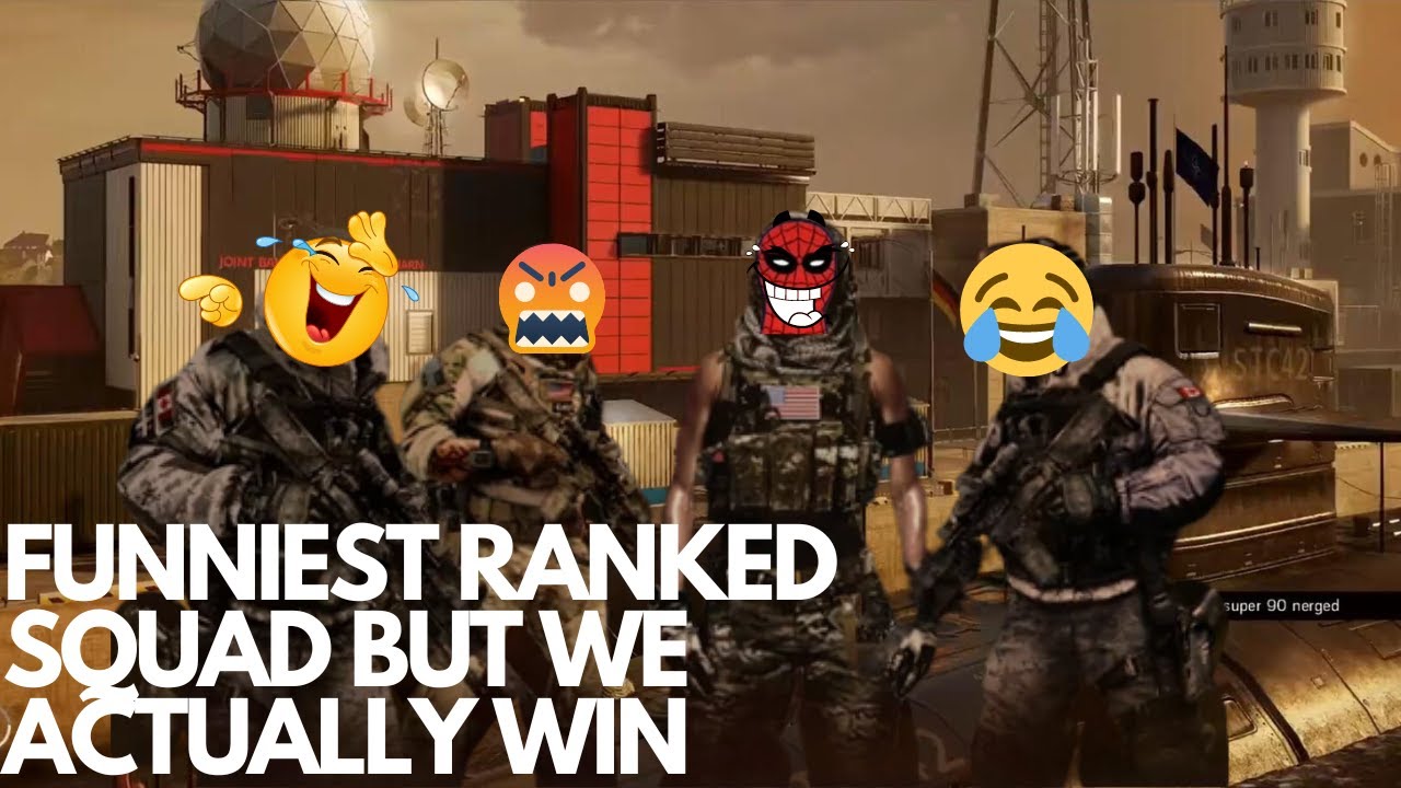 The FUNNIEST Rainbow Six Siege RANKED SQUAD EVER - YouTube
