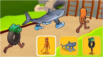 UPDATE! New Characters in Animal Shifting: Transform Run Game!