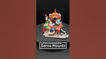 LEGO micro servos and Adafruit’s PropMaker Feather learn.adafruit.com/lego-servo-mounts #3dprinting