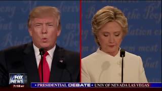 Presidential Debate   Clinton Roe V Wade