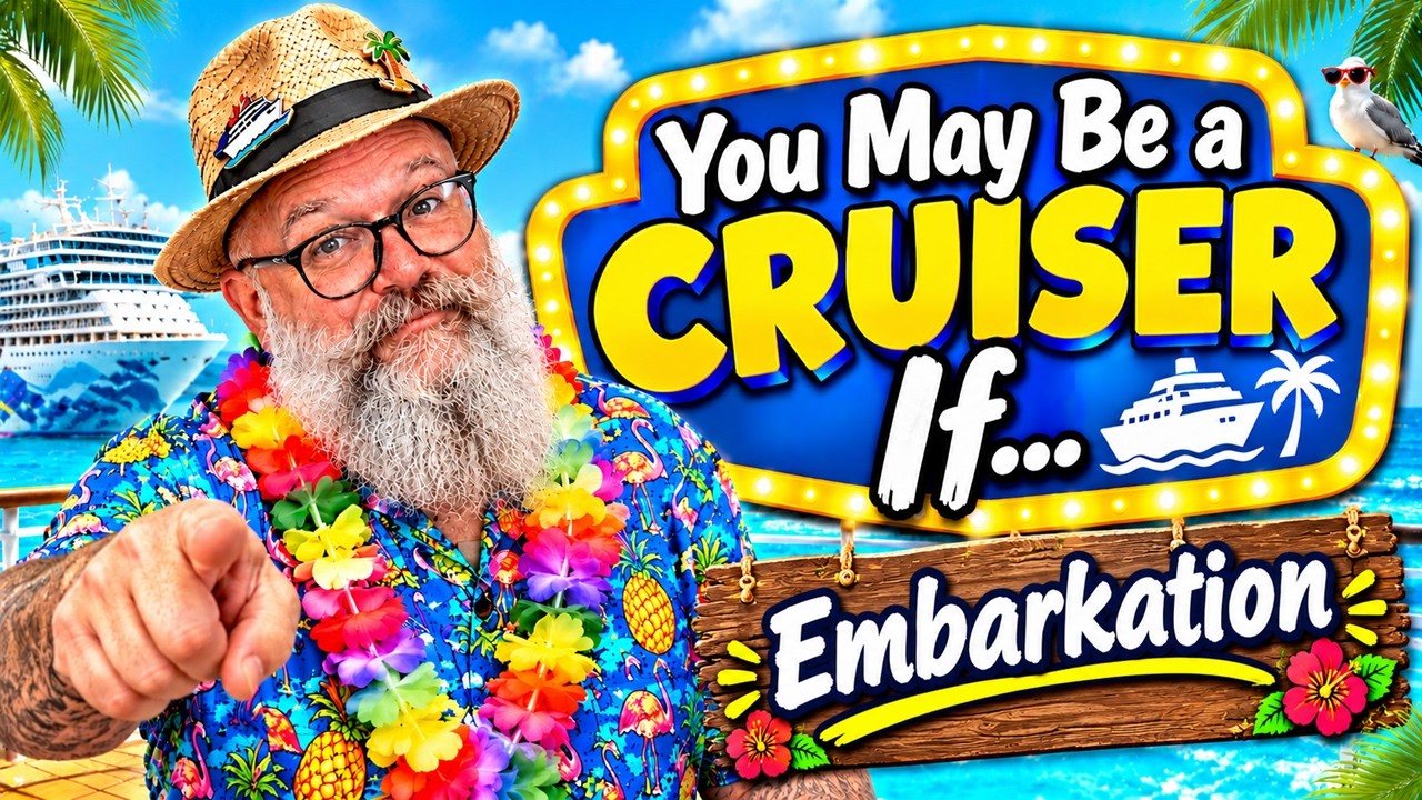You May Be a Cruiser If...Embarkation ~ First Episode in a New Series Which Cruiser Are You?