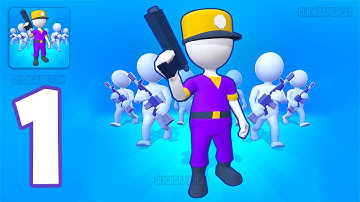 Army War Camp—Battle Game Gameplay Walkthrough Part 1 - Tutorial Army War Commander (Android,iOS)